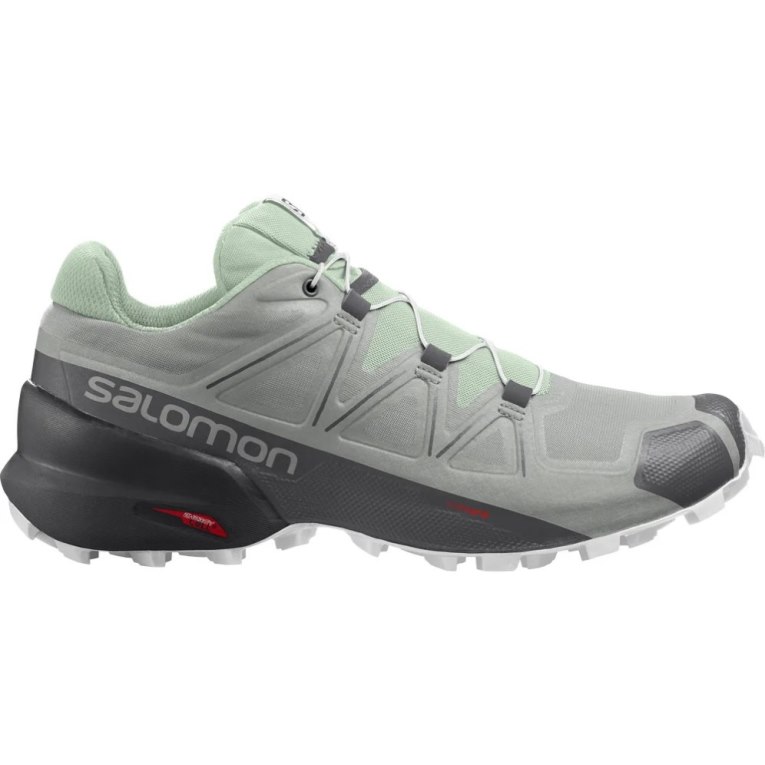 Tenis Para Trail Running Salomon Speedcross 5 Mujer Grises Verde Menta | MX CLEA817